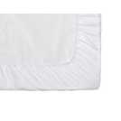 Silentnight Supersoft Plain White Fitted Sheet Kingsize (British brand)