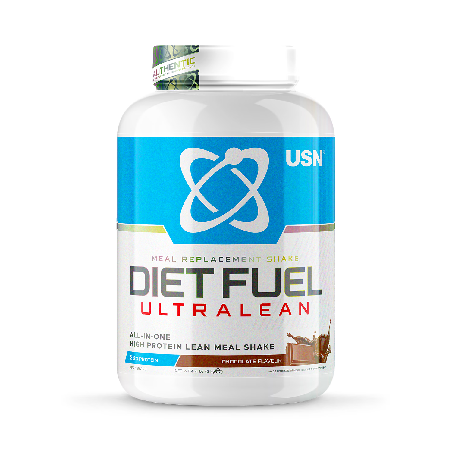 USN Diet Fuel chocolate meal replacement shake 2kg - British product