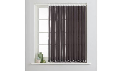 Argos Home Graue Vertikaljalousie 180cm