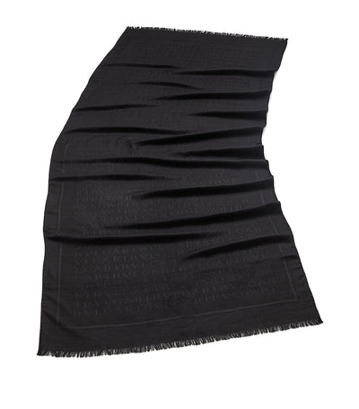 Harrods Bvlgari Logomania Lettere Maxi Print Scarf 70cm x 180cm- Buy online at McGrocer