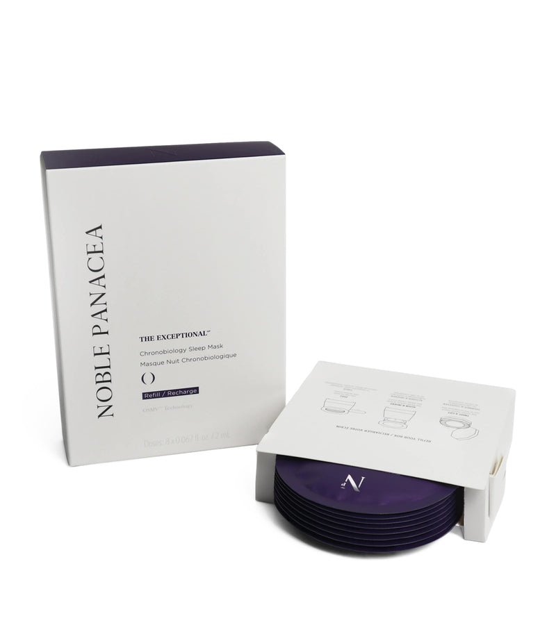Noble Panacea sleep mask refill 8 x 2ml, imported from the UK