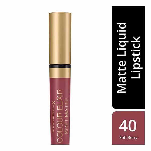 Max Factor soft matte lipstick Soft Berry 40, imported from the UK