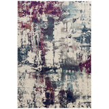 Asiatic Nova Navy Multi Rug available in 2 sizes (British brand)