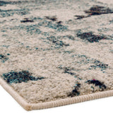 Asiatic Nova Navy Multi Rug available in 2 sizes (British brand)