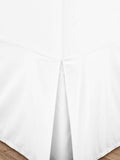 Catherine Lansfield white percale base valance bed sheet - British product