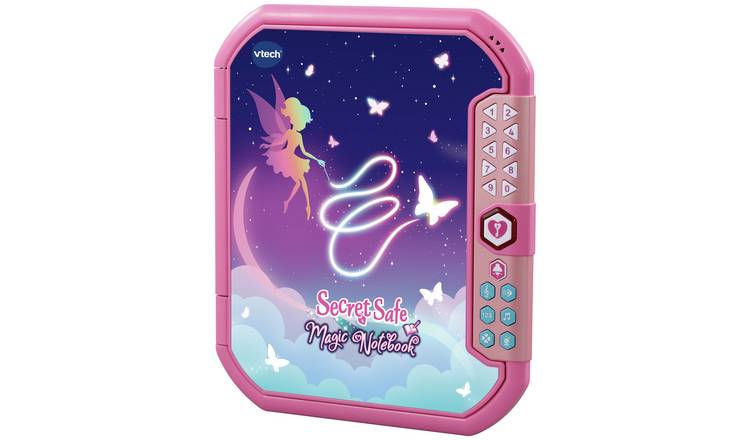 Vtech Secret Safe Magic Notebook A6 interactive activity book (British brand)
