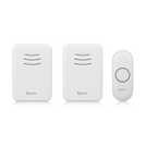 Byron wireless doorbell 150m range pack of 2 - British product