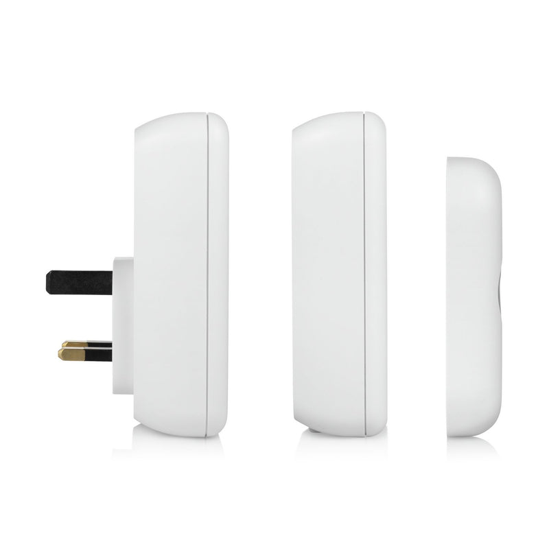 Byron wireless doorbell 150m range pack of 2 - British product