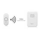 Byron wireless doorbell 150m range pack of 2 - British product