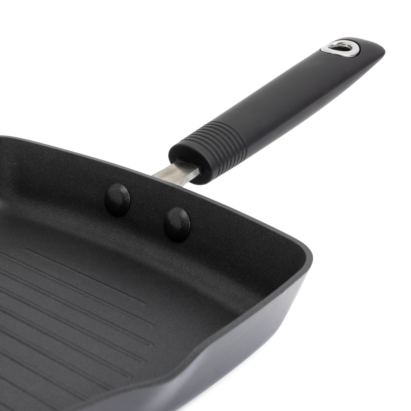 Habitat 24cm black non-stick aluminium griddle pan, UK version