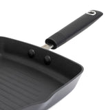 Habitat 24cm black non-stick aluminium griddle pan, UK version