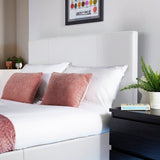 XR Living Ava small double bed frame in white - British product