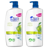 Head & Shoulders Classic Clean & Apple Anti Dandruff Shampoo 2 x 1L