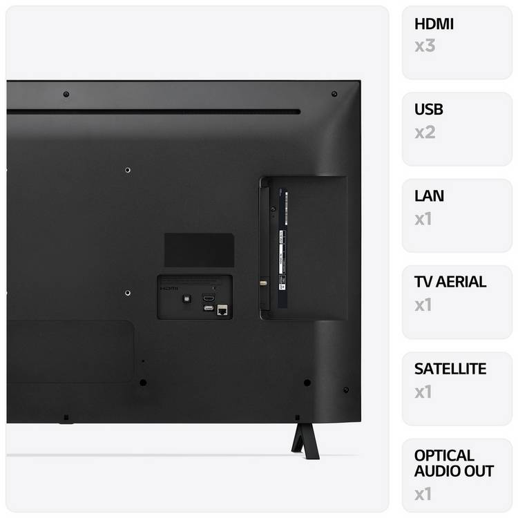 LG 43-inch 4K UHD Smart TV - British product