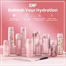 Ion8 Pink Rose water bottle 350ml, UK version