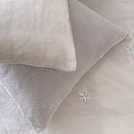 Argos Home star fleece bedding set grey king size - British product