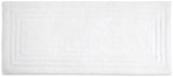 Habitat deep pile white cotton cut pile bath runner 40x100cm, UK version
