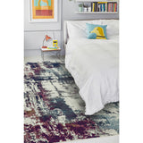 Asiatic Nova Navy Multi Rug available in 2 sizes (British brand)