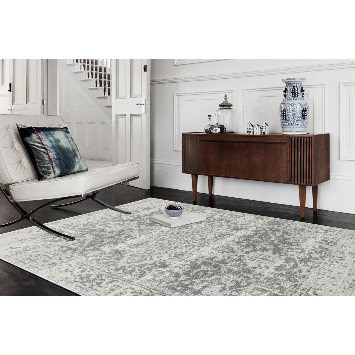 Nova Antique Grey Rug, in 2 Sizes GOODS Costco UK