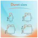Slumberdown Wool Duvet Medium Weight King Size (British brand)
