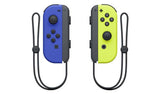Nintendo Switch Joy-Con Controller Pair blue and neon yellow, imported from the UK