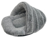 Fluffy Hooded Pet Bed Large - British product