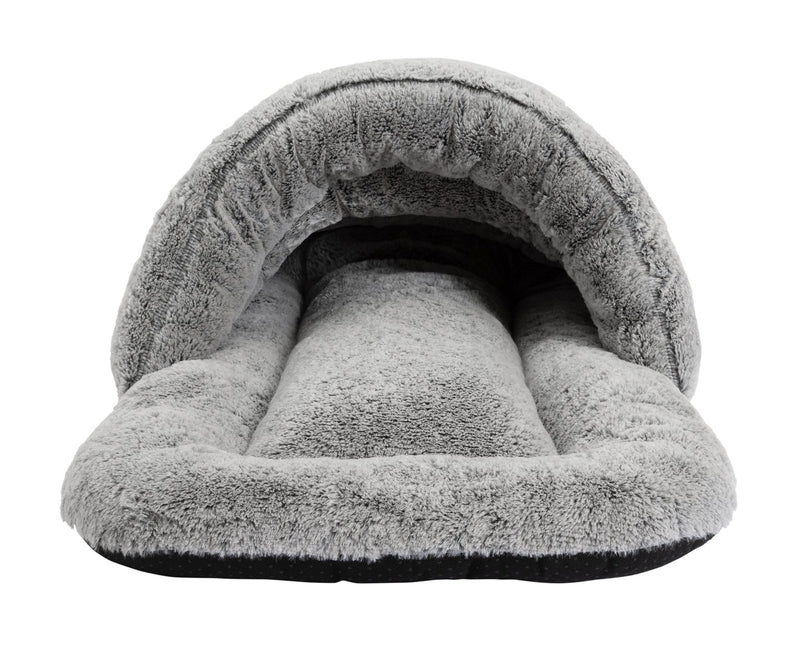 Fluffy Hooded Pet Bed Large - British product