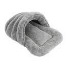 Fluffy Hooded Pet Bed Large - British product