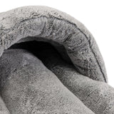 Fluffy Hooded Pet Bed Large - British product