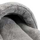 Fluffy Hooded Pet Bed Large - British product