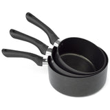 Russell Hobbs Diamond Stone 5 piece saucepan set, UK version