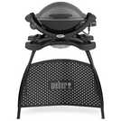 Weber Q 1400 electric barbecue with stand (British brand)