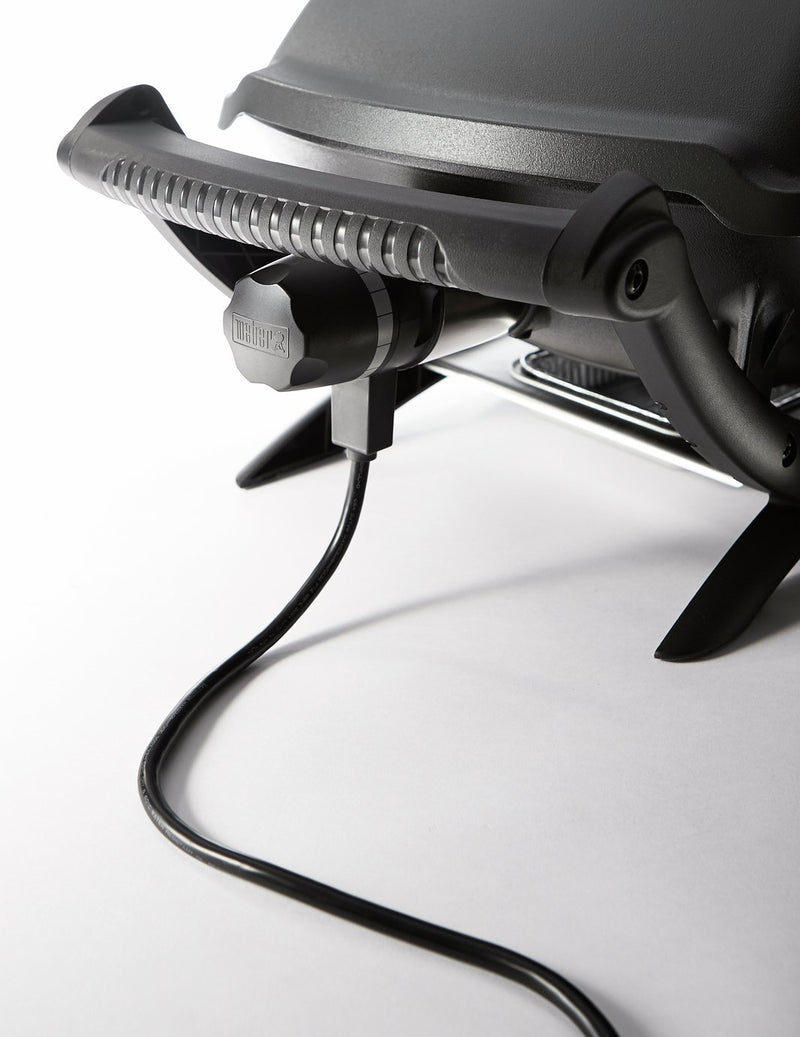 Weber Q 1400 electric barbecue with stand (British brand)