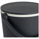 Keter Go Bar dark grey 16L cooler, imported from the UK