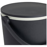 Keter Go Bar dark grey 16L cooler, imported from the UK