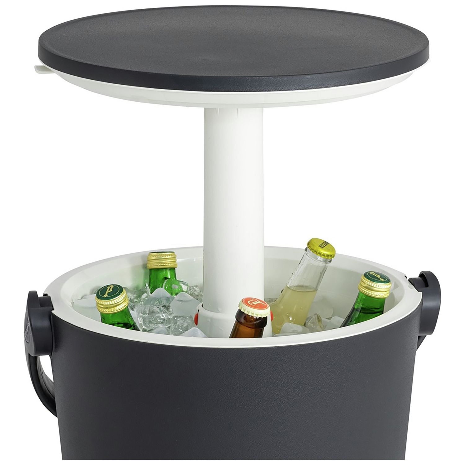 Keter Go Bar dark grey 16L cooler, imported from the UK