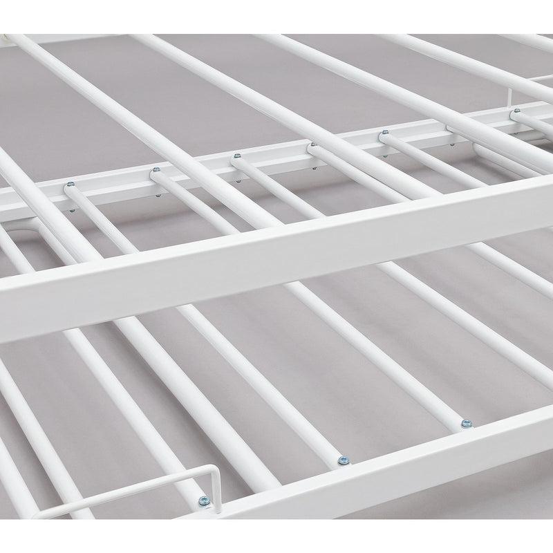 Argos Home Abigail metal daybed with trundle in white - British product
