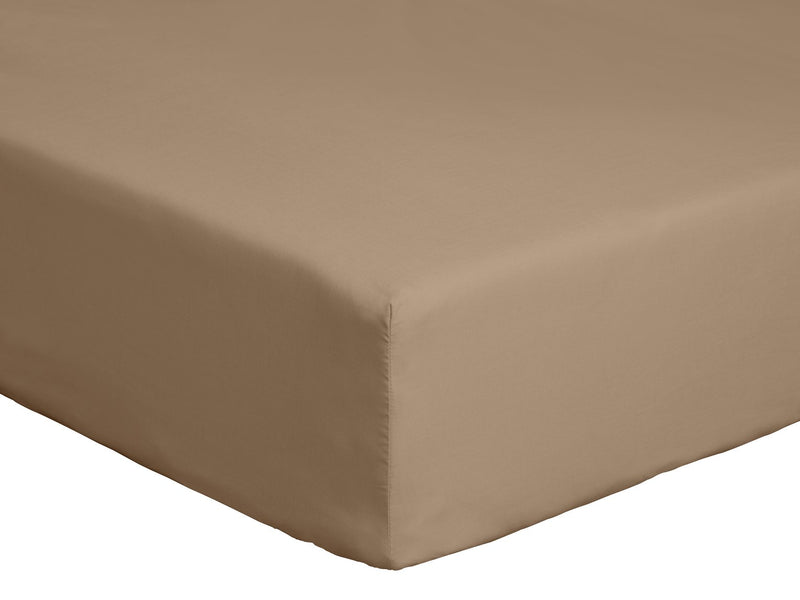 Habitat Taupe Fitted Sheet Single, UK version