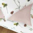 Argos Home cotton dried flowers white bedding set single - British product