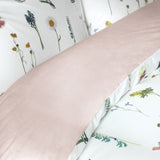 Argos Home cotton dried flowers white bedding set single - British product