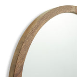 Habitat Mango Wood Arch Wall Mirror 70x50cm, UK version