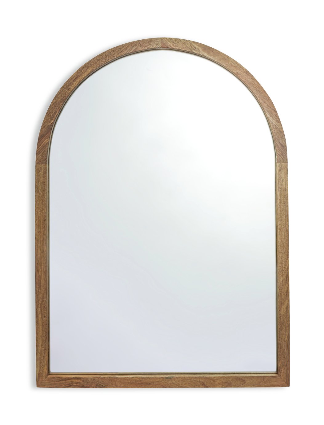 Habitat Mango Wood Arch Wall Mirror 70x50cm, UK version