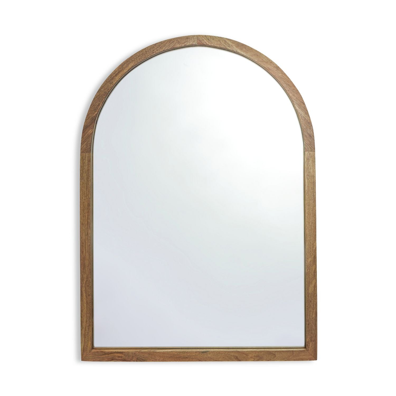 Habitat Mango Wood Arch Wall Mirror 70x50cm, UK version