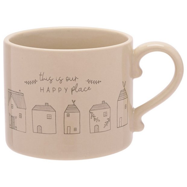 Celebrations Happy Place mug 275ml, imported from the UK