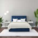 Aspire Kingsize Ottoman Bed in Navy - British product