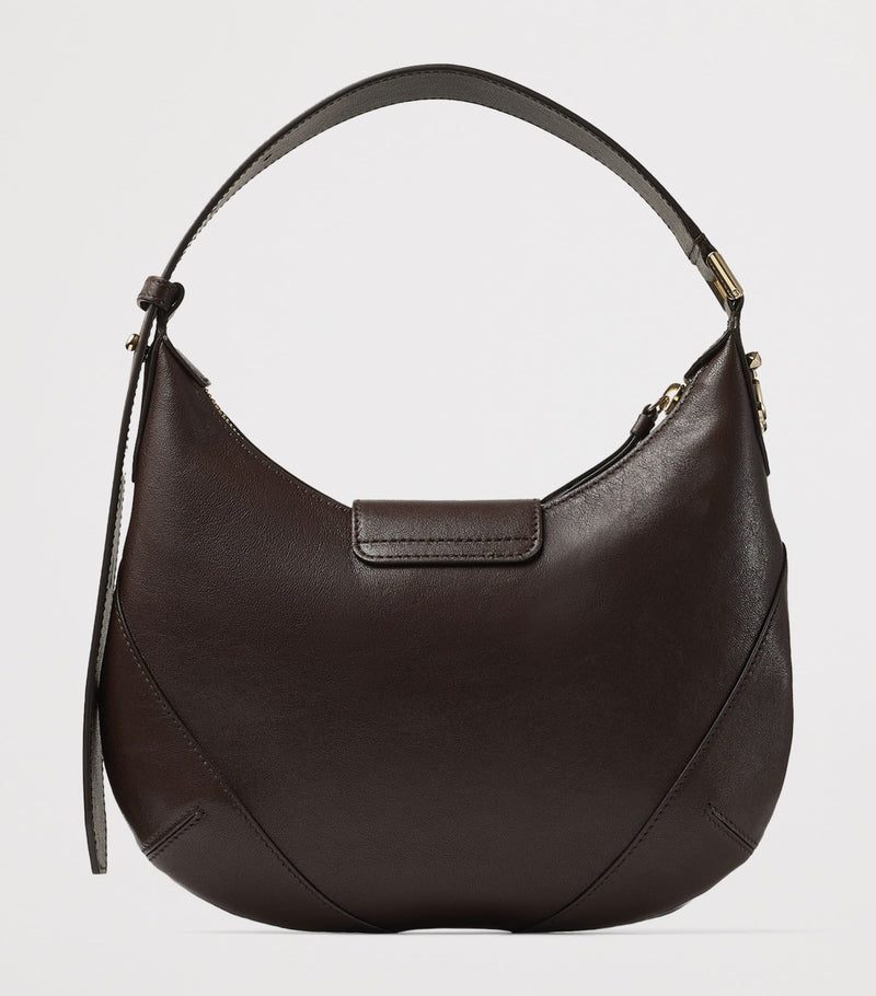 Jimmy Choo Small Bar leather shoulder bag (British brand)