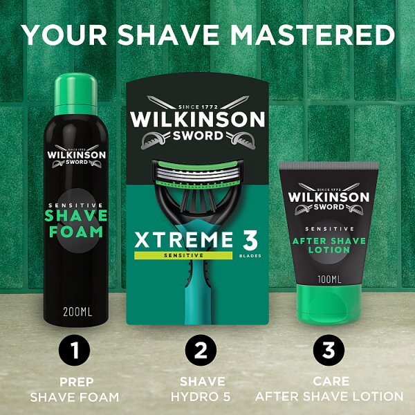 Wilkinson Sword Sensitive Disposable Razors 4 Pack (British brand)