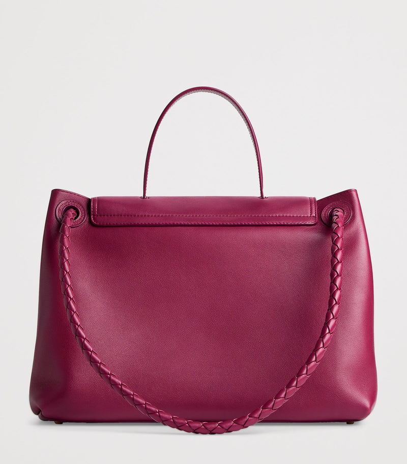 Bottega Veneta Ciao Ciao top-handle bag in calfskin leather, imported from the UK