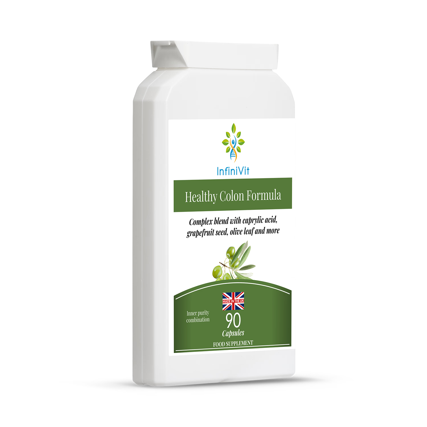 InfiniVit Healthy Colon Formula 90 capsules, UK version