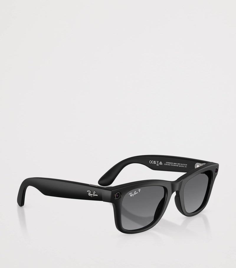 Ray-Ban Meta Wayfarer smart sunglasses with 12MP camera (British brand)